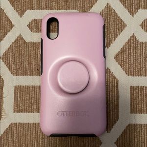 Otterpop Otterbox iPhone XR mauve/pink